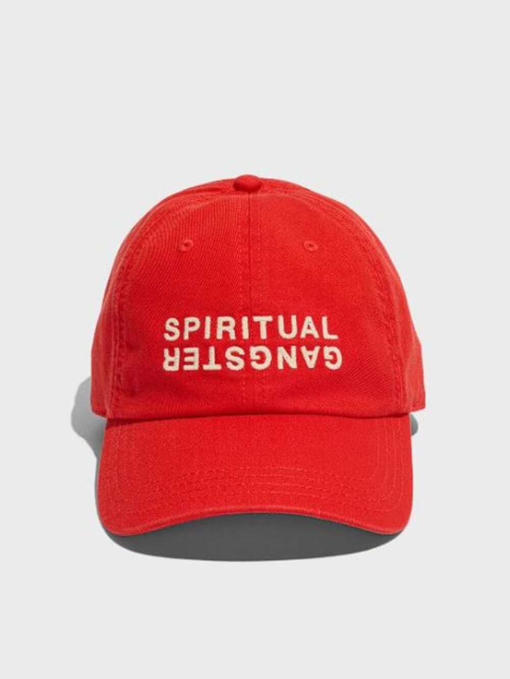 SPIRITUAL GANGSTER Unisex SG Logo Dad Cap in Sunset Cap